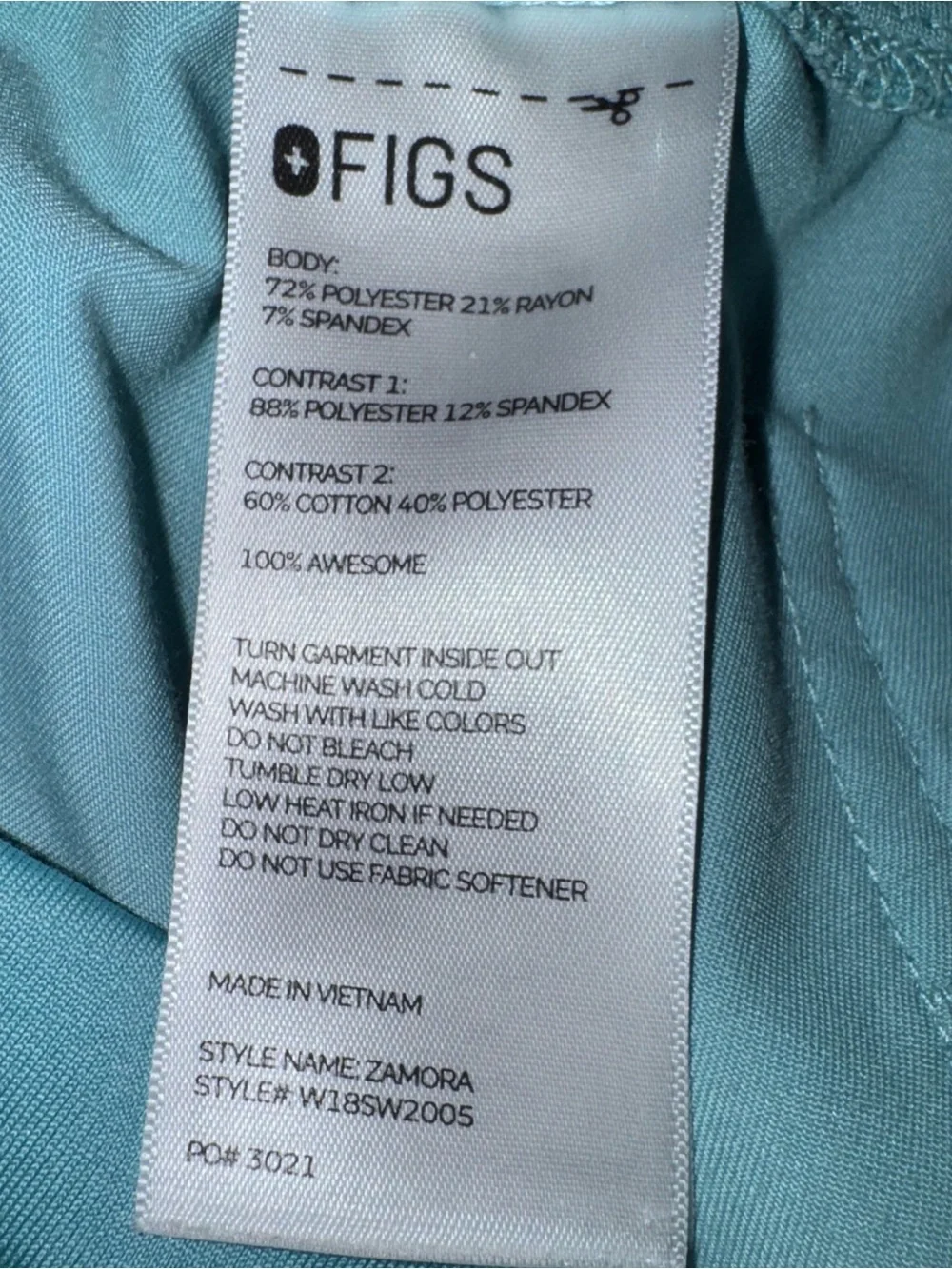 Figs Seaglass Zamora joggers - Picture 6 of 6
